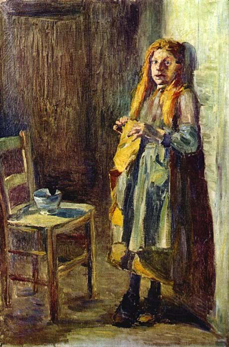 Girl of Brehat-Brittany